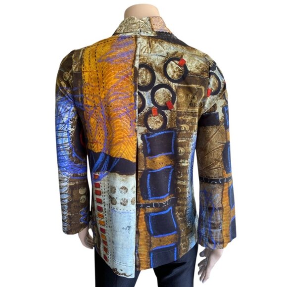 Simply Art Dolcezza Over Sized Fall 3/4 Sleeve Jacket XS - Picture 4 of 14